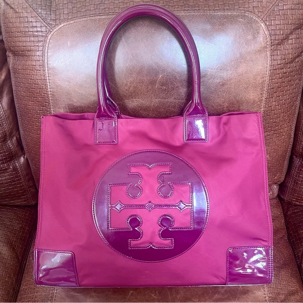 Tory Burch Pink Tote Bag - Picture 3 of 9